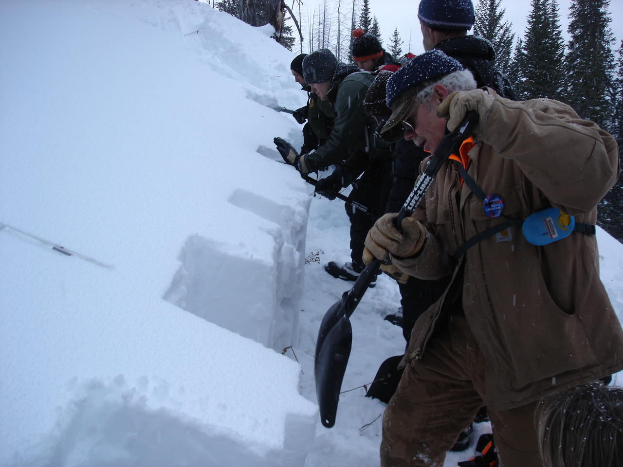 Cooke City - Snowpit Practice