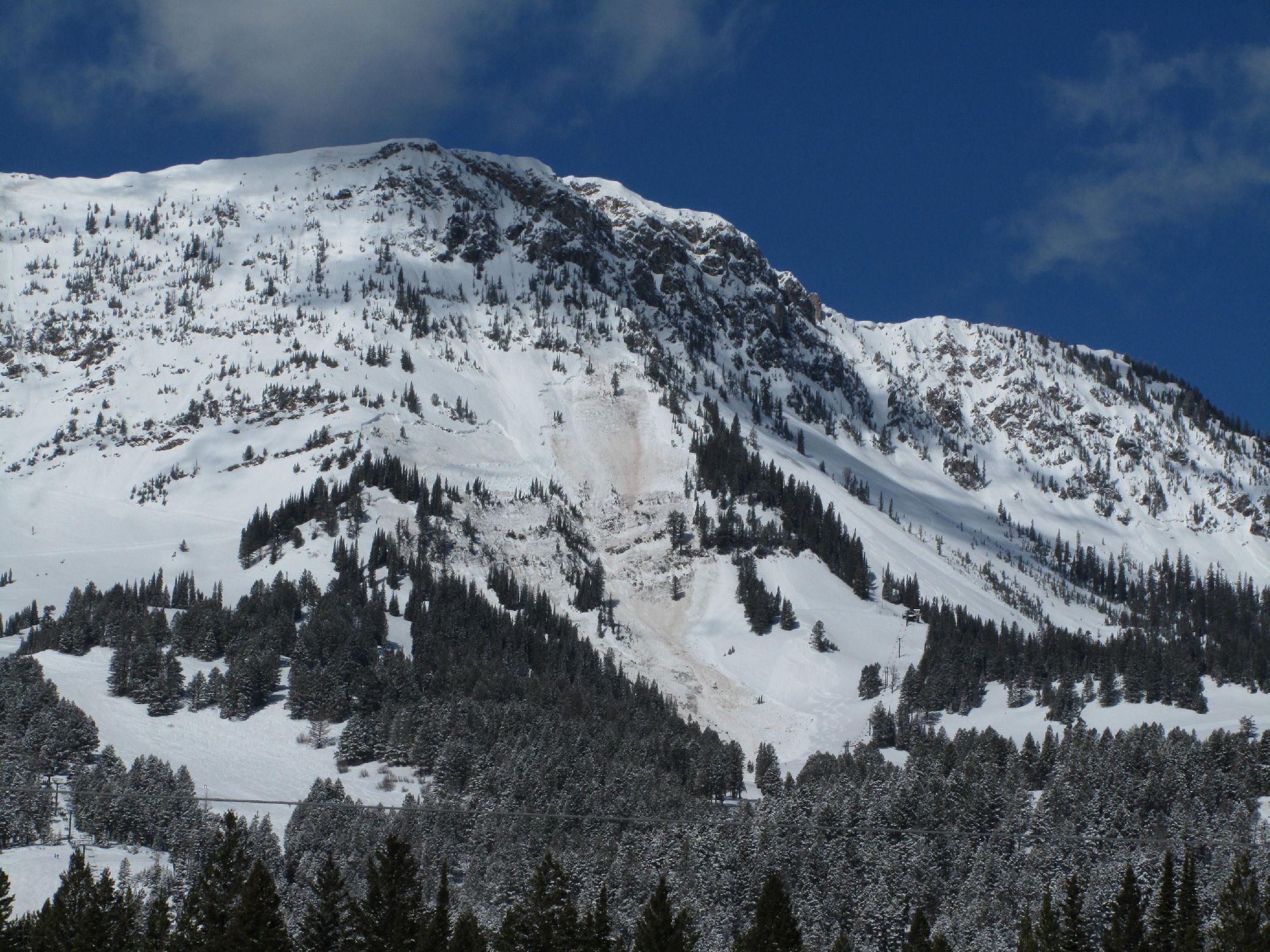 Bridger Gully Avalanche