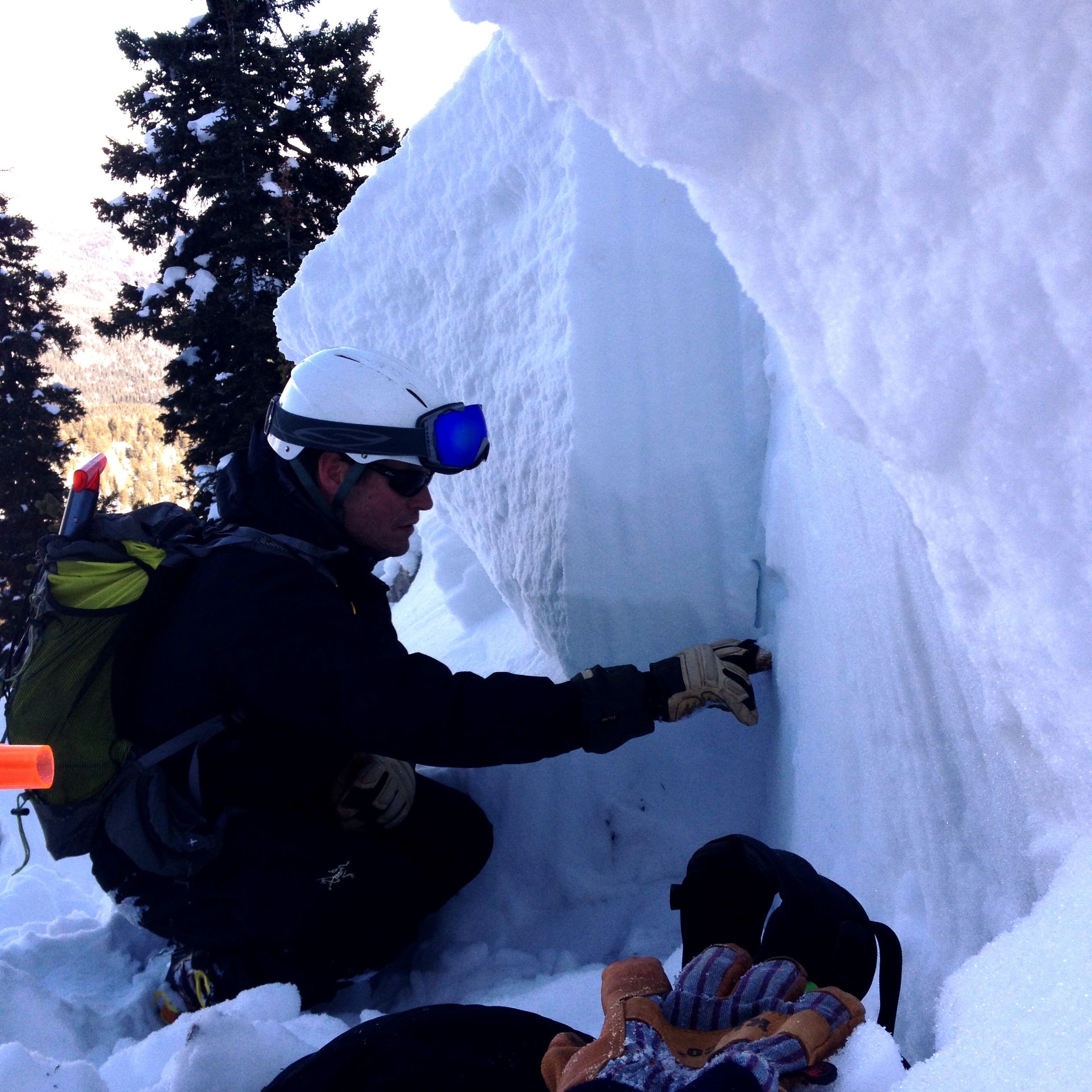 Dogleg Chute Avalanche Crown