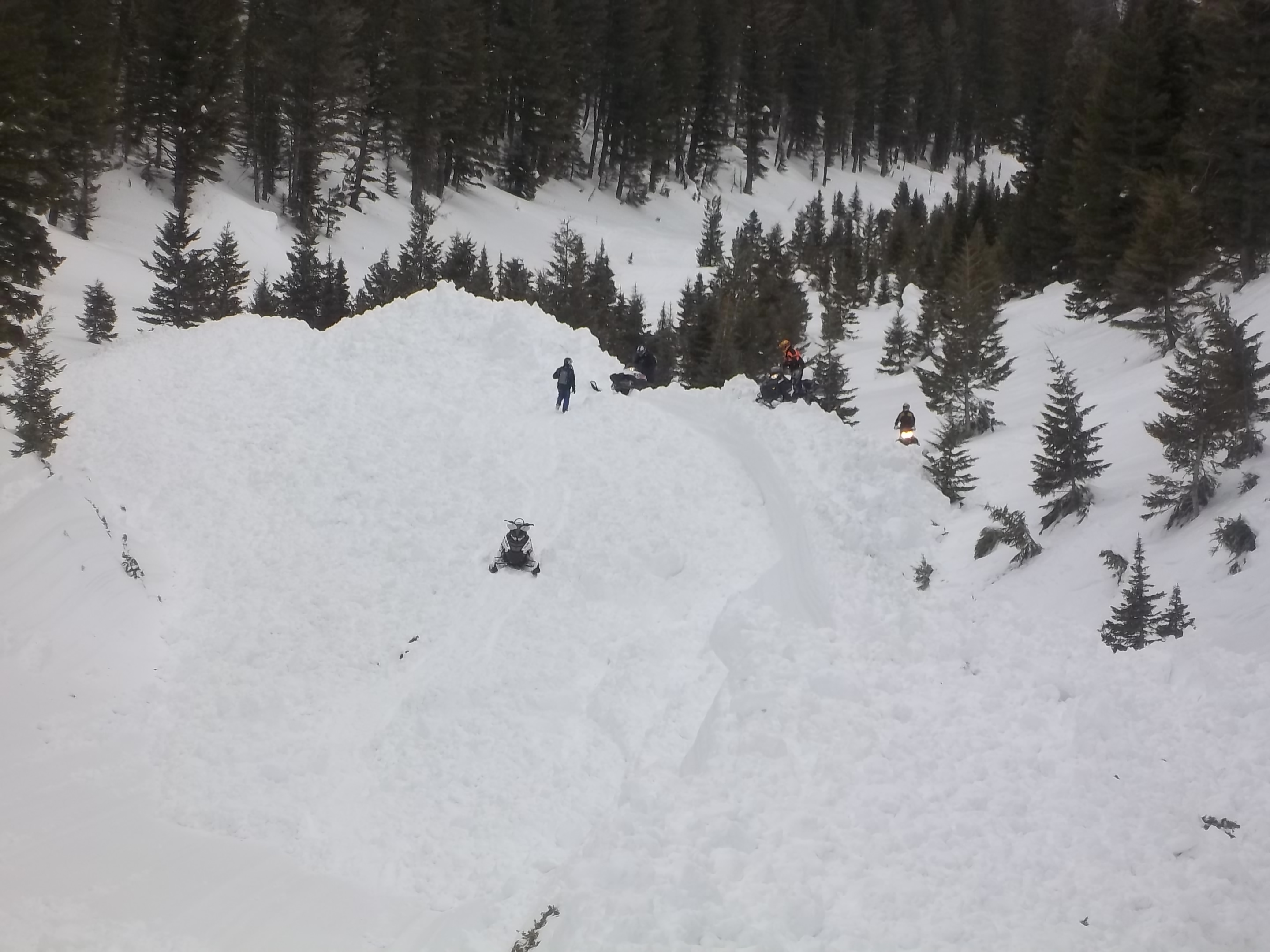 Taylor Mountain Avalanche - Centennial Range