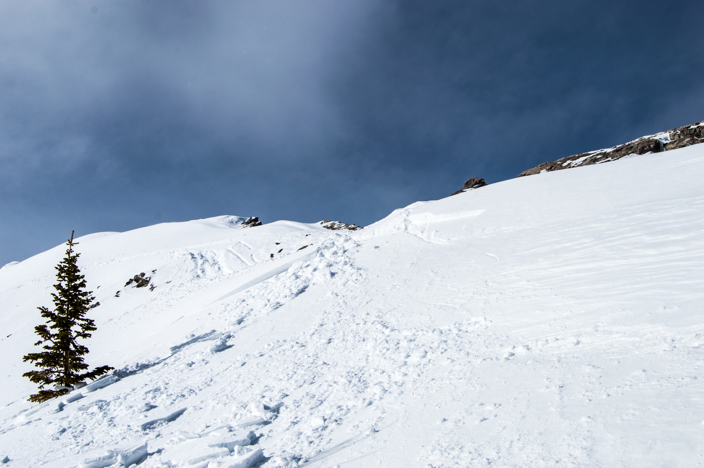 Skier triggered wind slab - Bridger Range 2/12/15