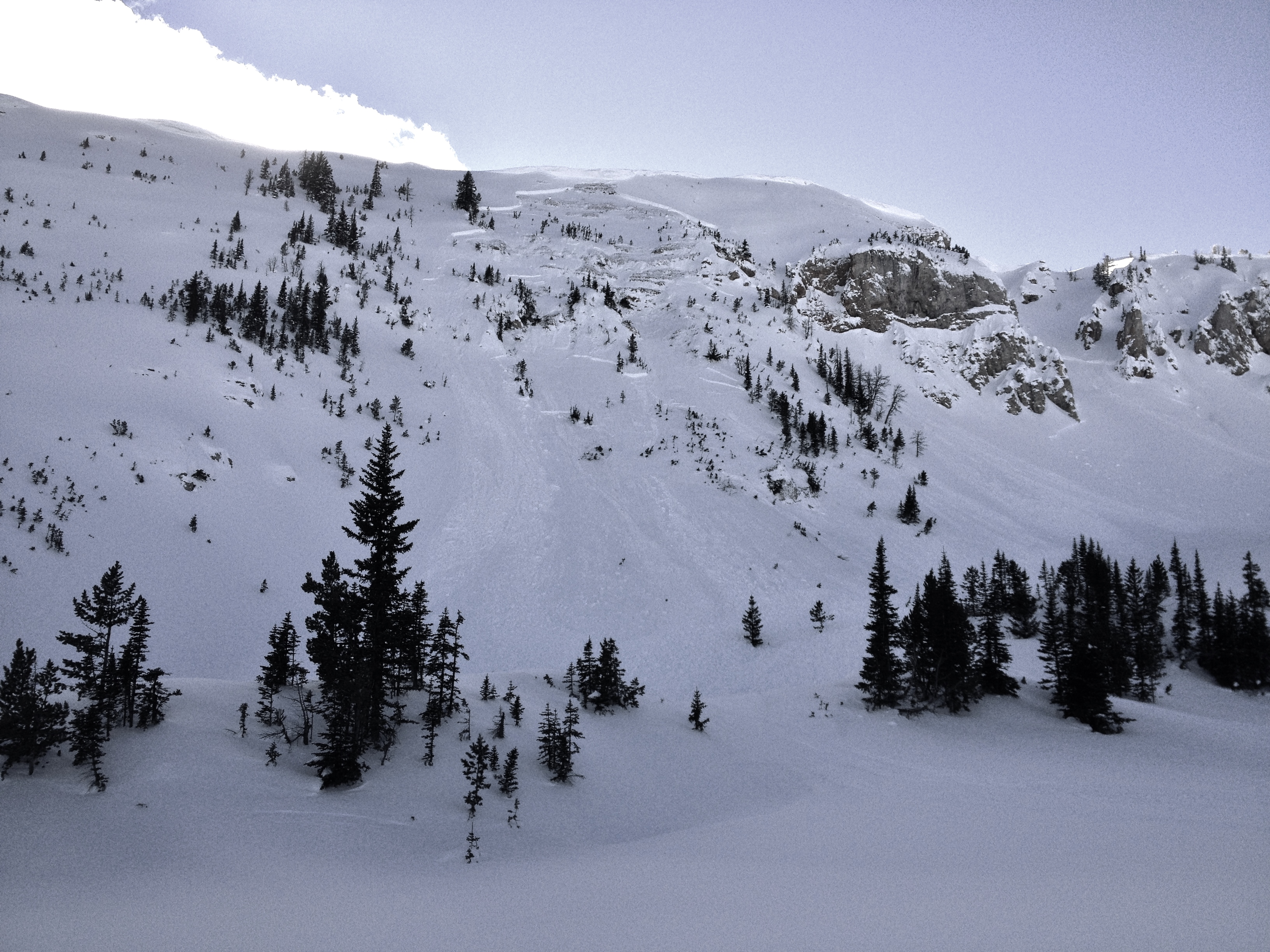 Cornice Triggered Slide